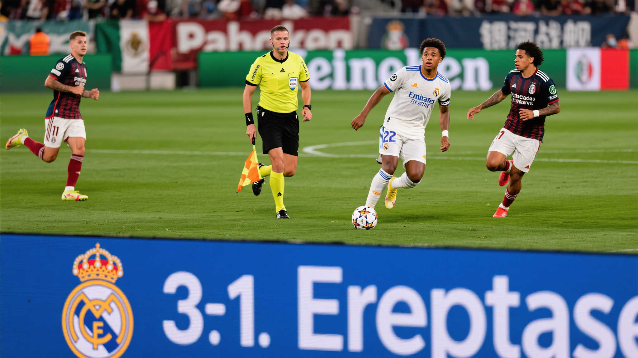 皇马十人逆转3-1帕丘卡,贝林厄姆巴尔韦德建功,阿森西奥遭罚出场 在刚刚结束的一场备受瞩目的友谊赛中,皇家马德里展现